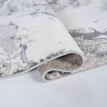 Emperor Metallic Abstract Rug - Picasso