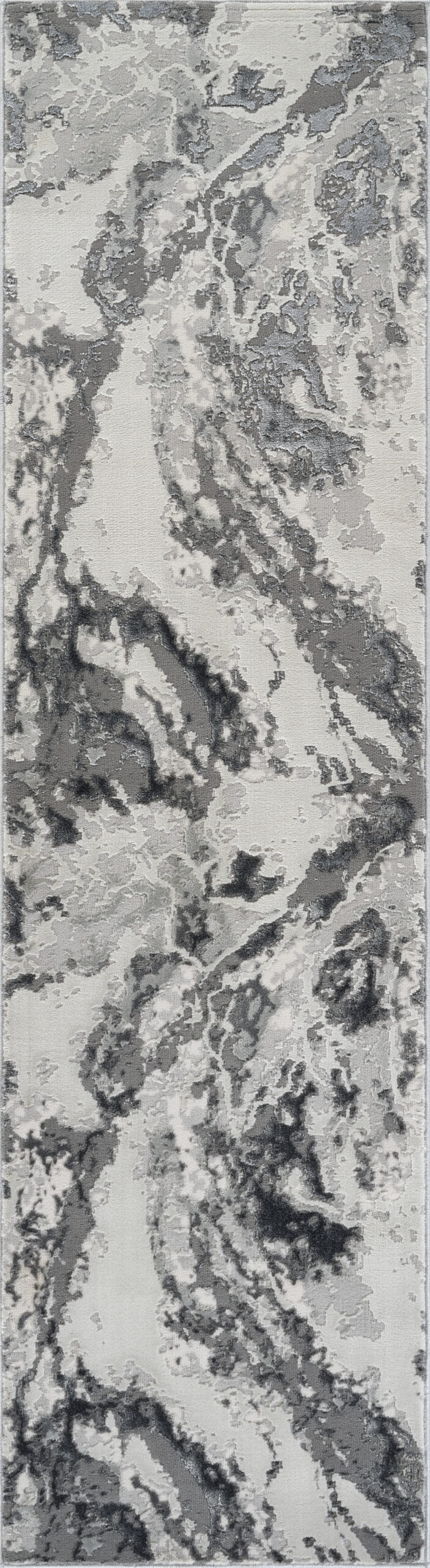 Emperor Metallic Abstract Rug - Picasso