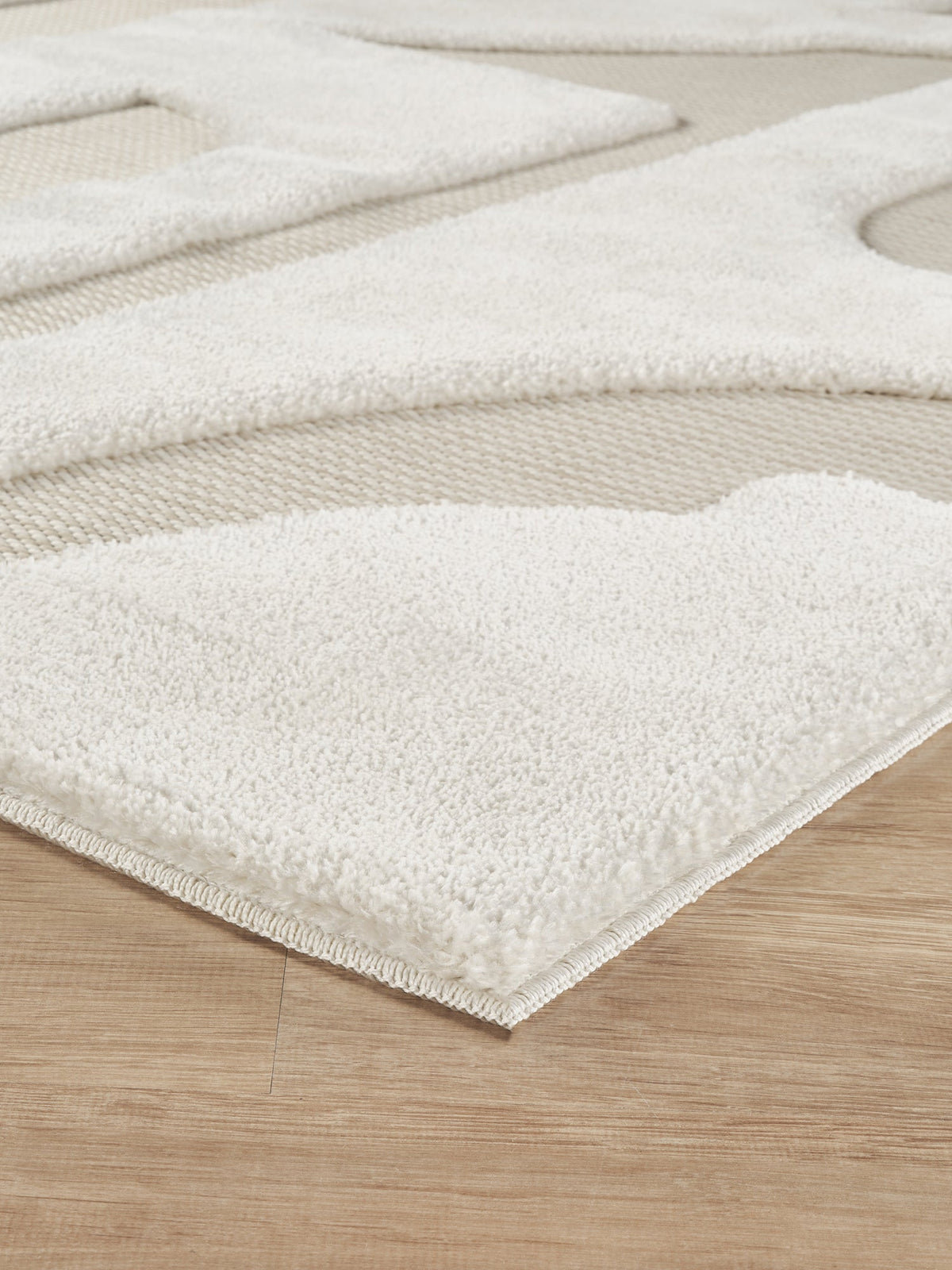Freya Embossed Geometric Rug - Boho
