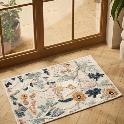 Gardenia Floral Rug - Daisy