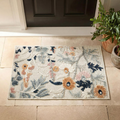 Gardenia Floral Rug - Daisy