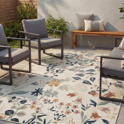 Gardenia Floral Rug - Daisy