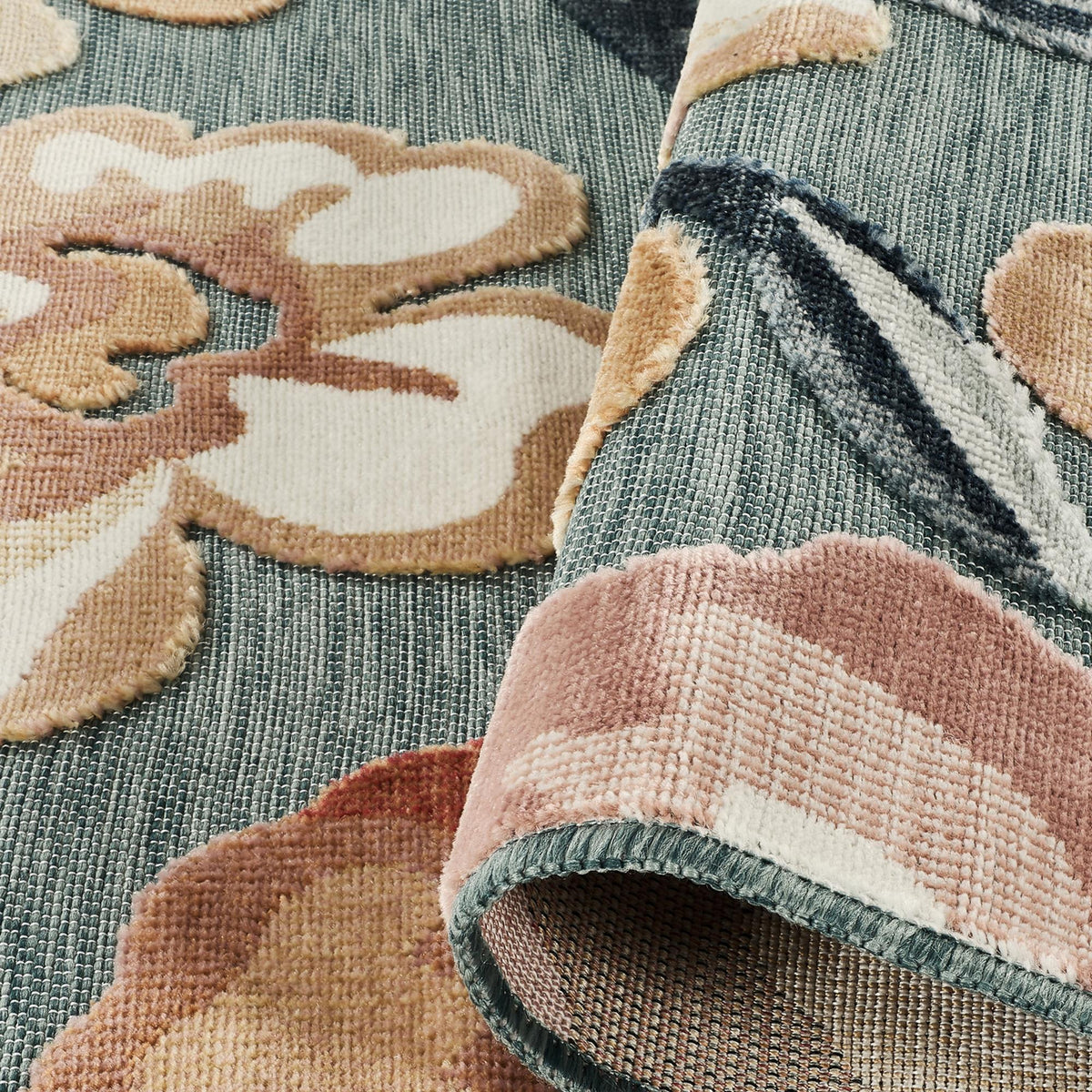 Gardenia Floral Rug - Jasmine