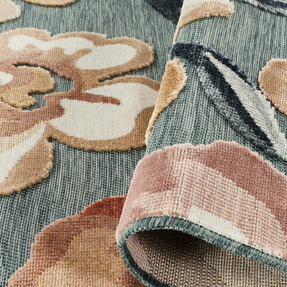 Gardenia Floral Rug - Jasmine