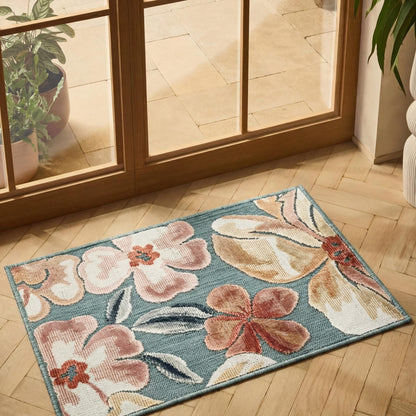 Gardenia Floral Rug - Jasmine