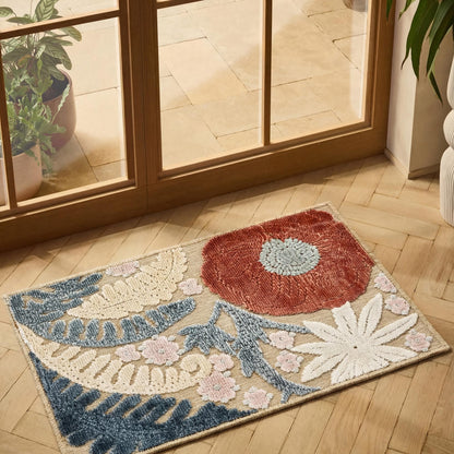 Gardenia Floral Rug - Orchid