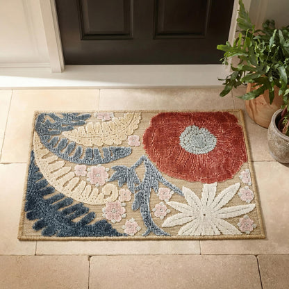 Gardenia Floral Rug - Orchid