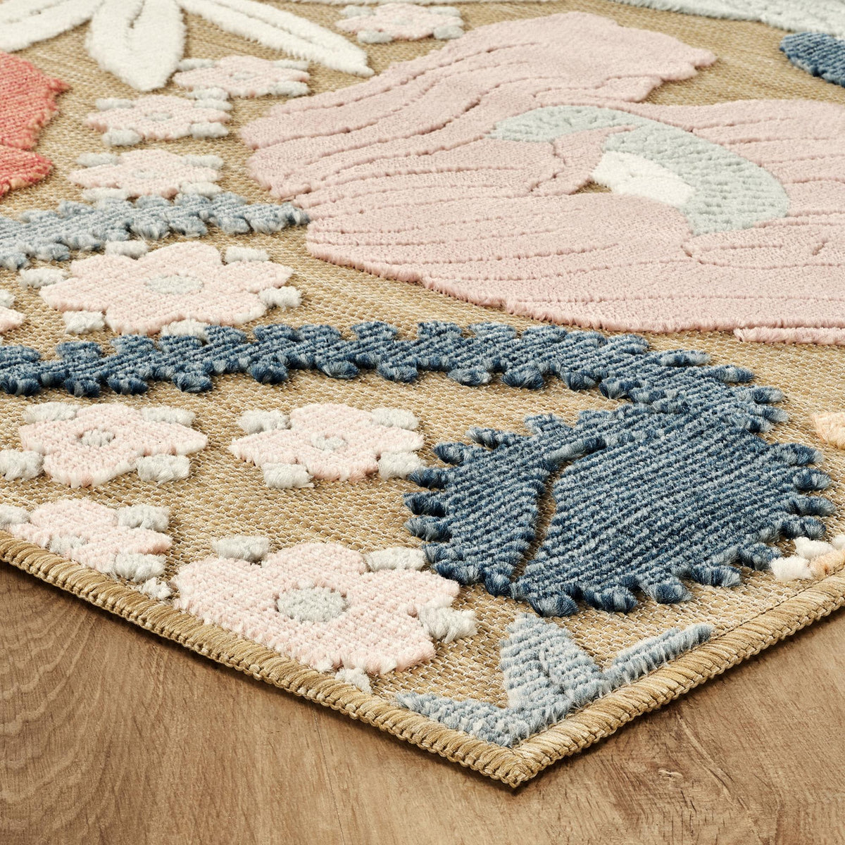 Gardenia Floral Rug - Orchid