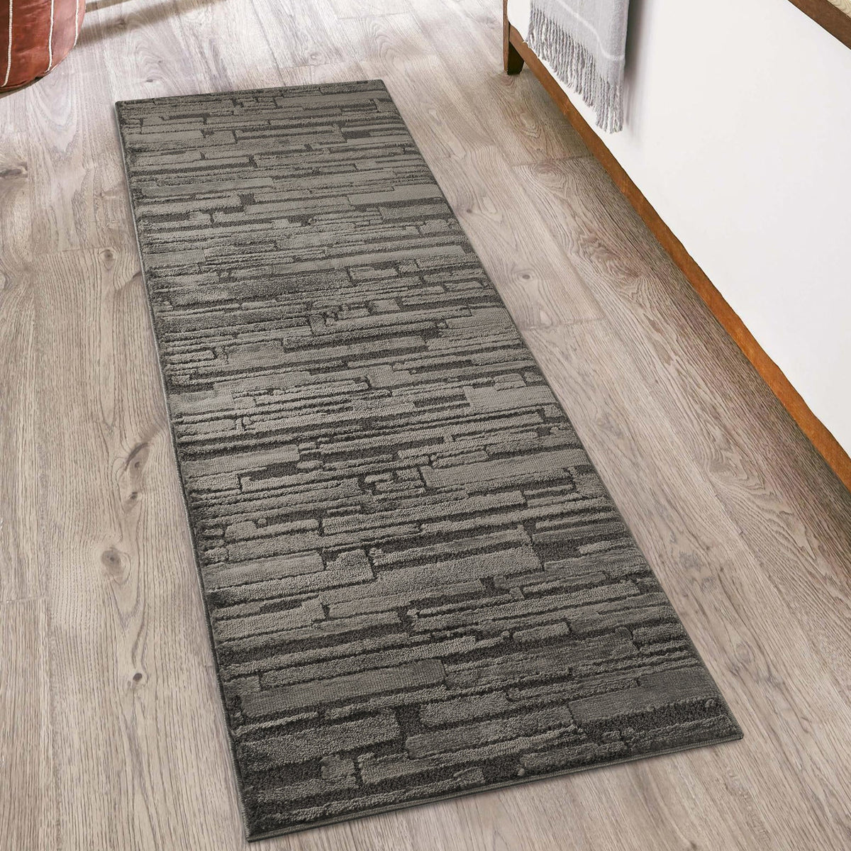 Hamilton Textured Rug - Block