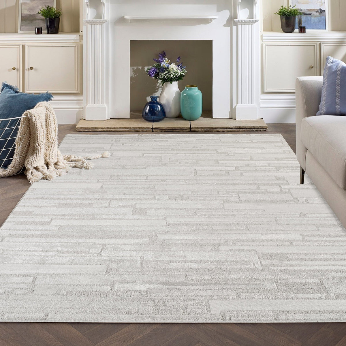 Hamilton Textured Rug - Block