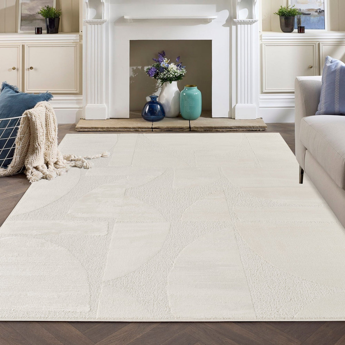 Hamilton Textured Rug - Lunar