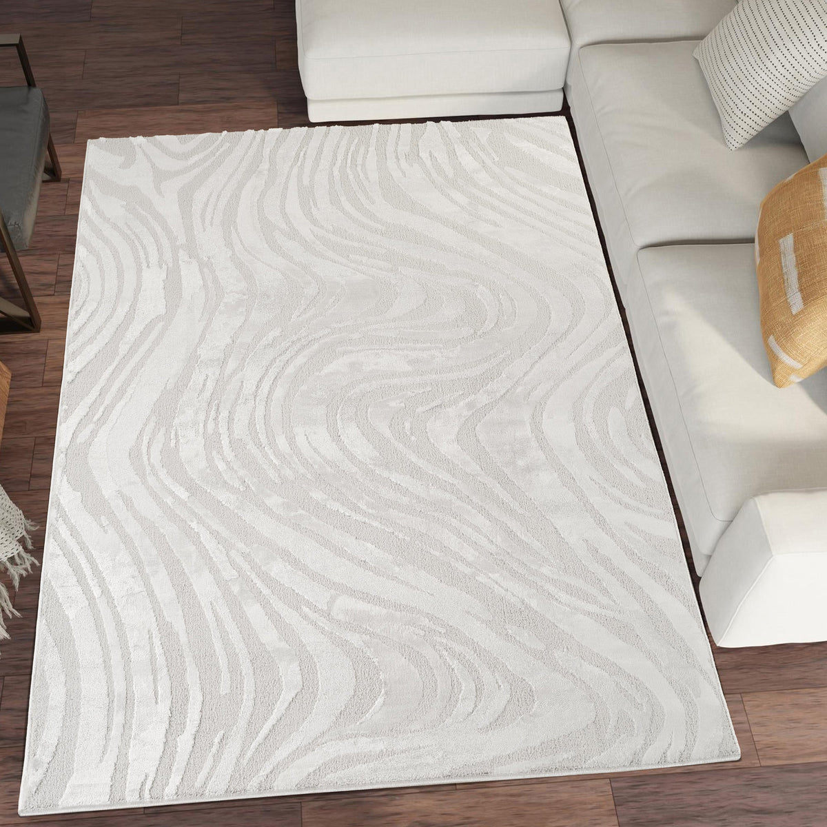 Hamilton Textured Rug - Marble