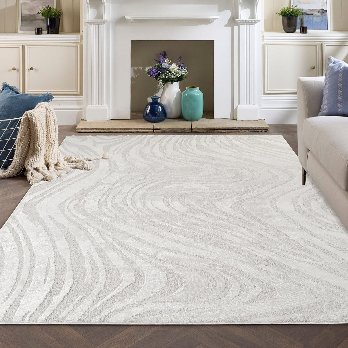 Hamilton Textured Rug - Marble