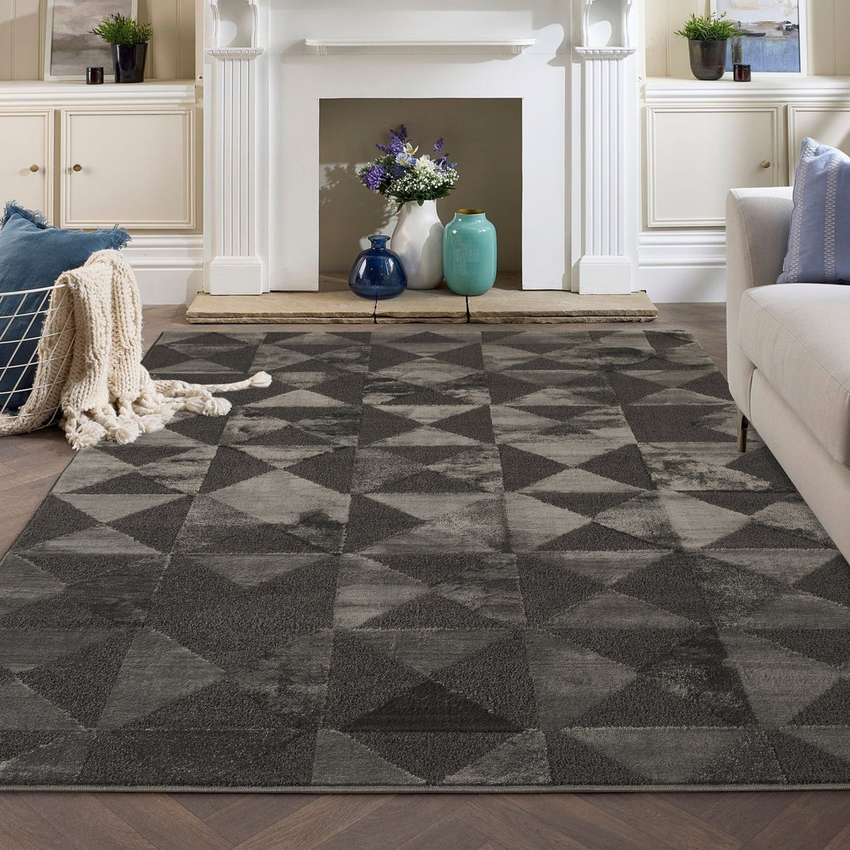 Hamilton Textured Rug - Mosaic