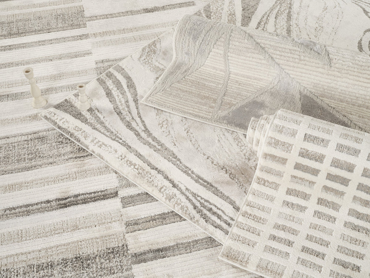 Mabel Contemporary Patterned Rug - Patch