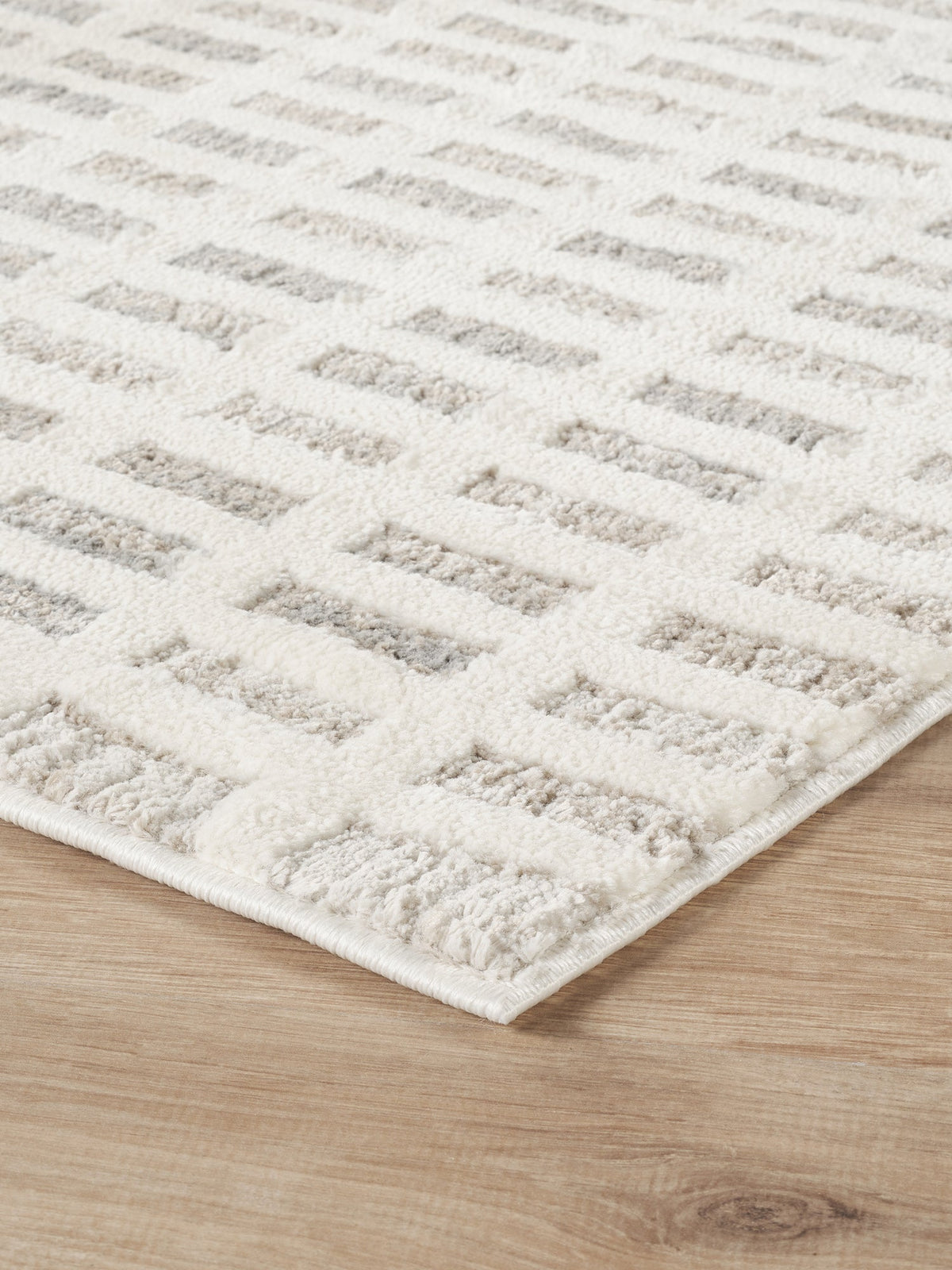 Mabel Contemporary Patterned Rug - Grid
