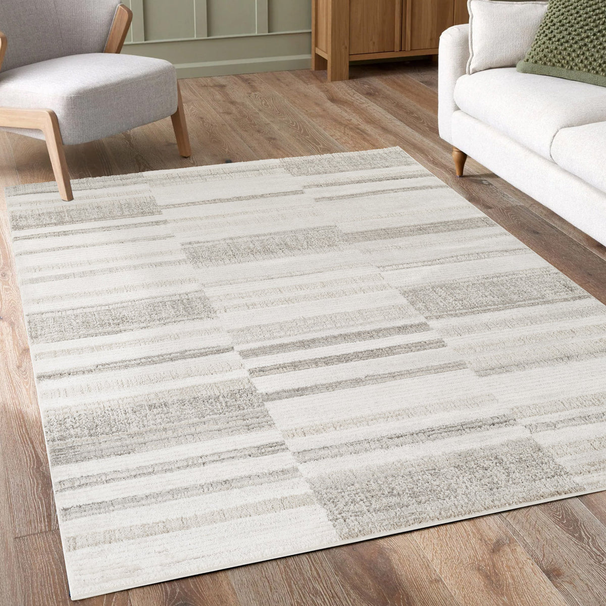 Mabel Contemporary Patterned Rug - Patch