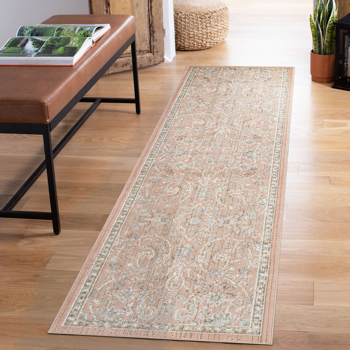 Maia Vintage Patterned Rug - Blossom