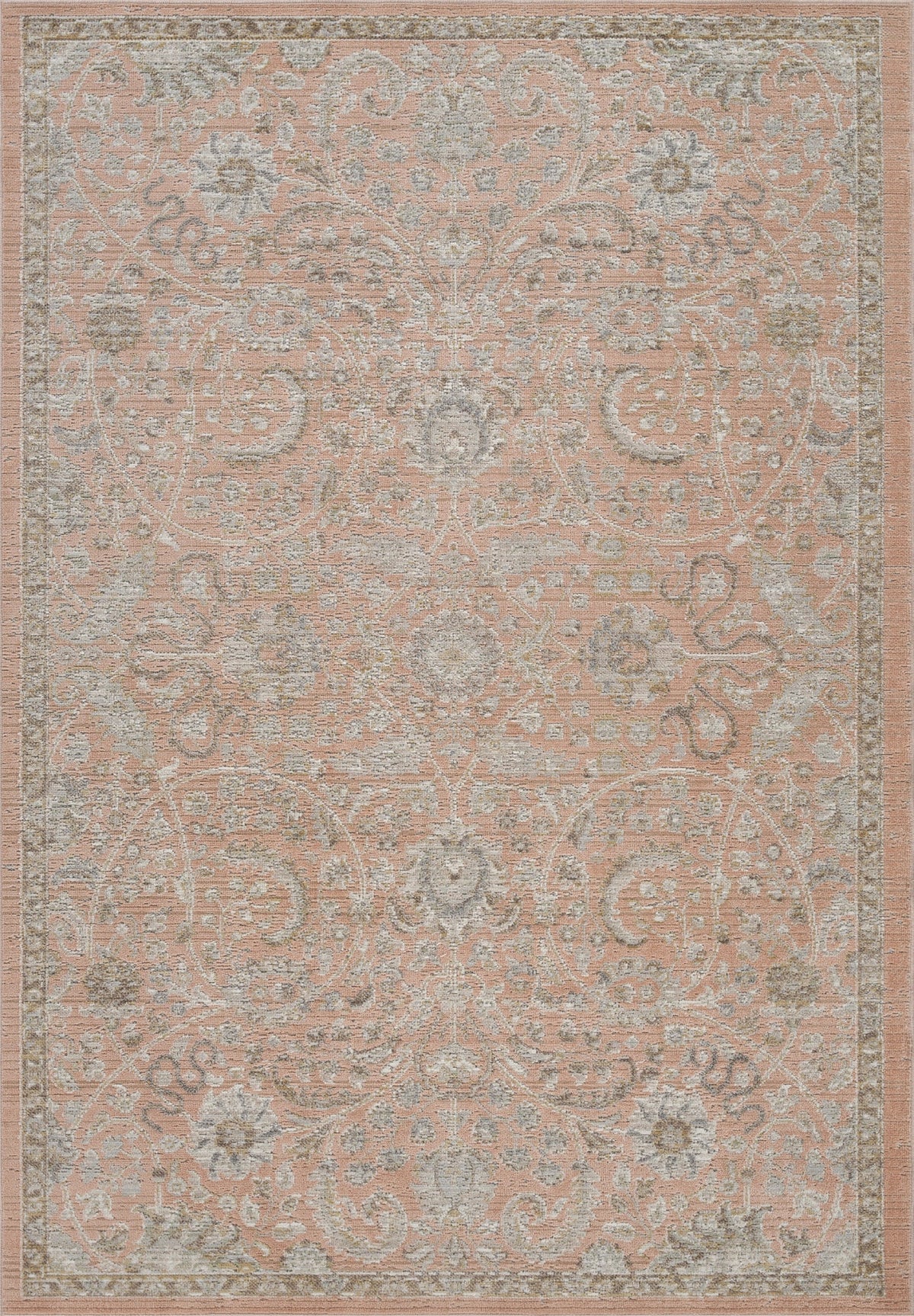 Maia Vintage Patterned Rug - Blossom