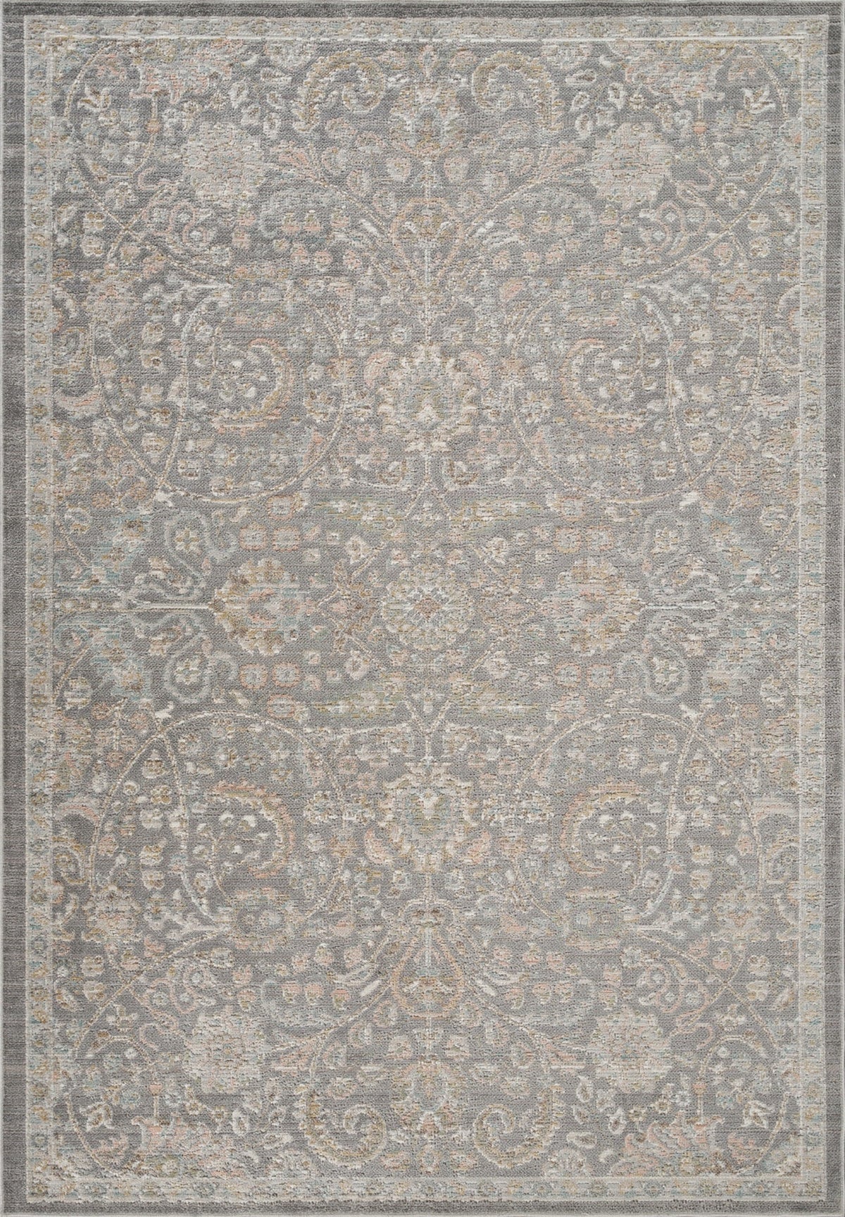 Maia Vintage Patterned Rug - Blossom