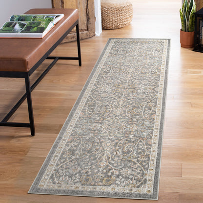 Maia Vintage Patterned Rug - Blossom