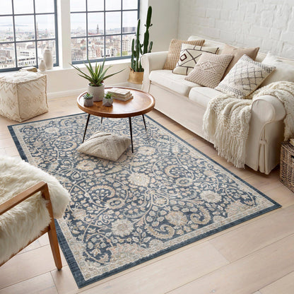 Maia Vintage Patterned Rug - Blossom