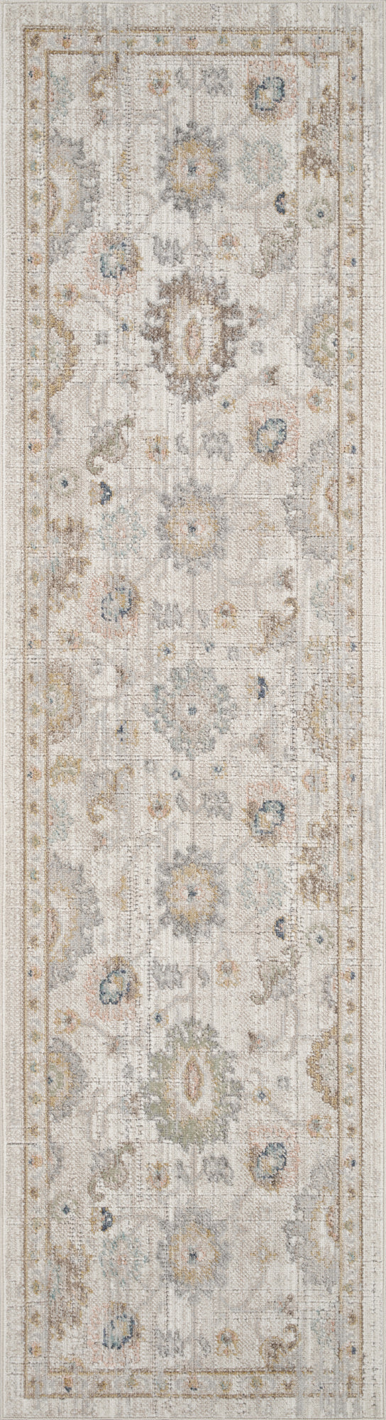 Maia Vintage Patterned Rug - Lagoon