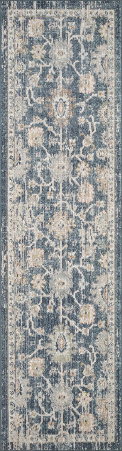 Maia Vintage Patterned Rug - Lagoon