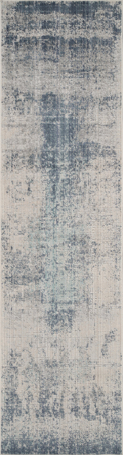Maia Vintage Patterned Rug - Mist