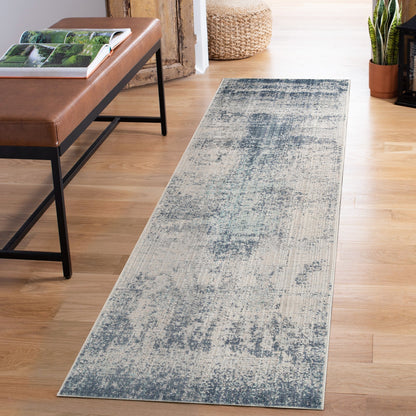Maia Vintage Patterned Rug - Mist