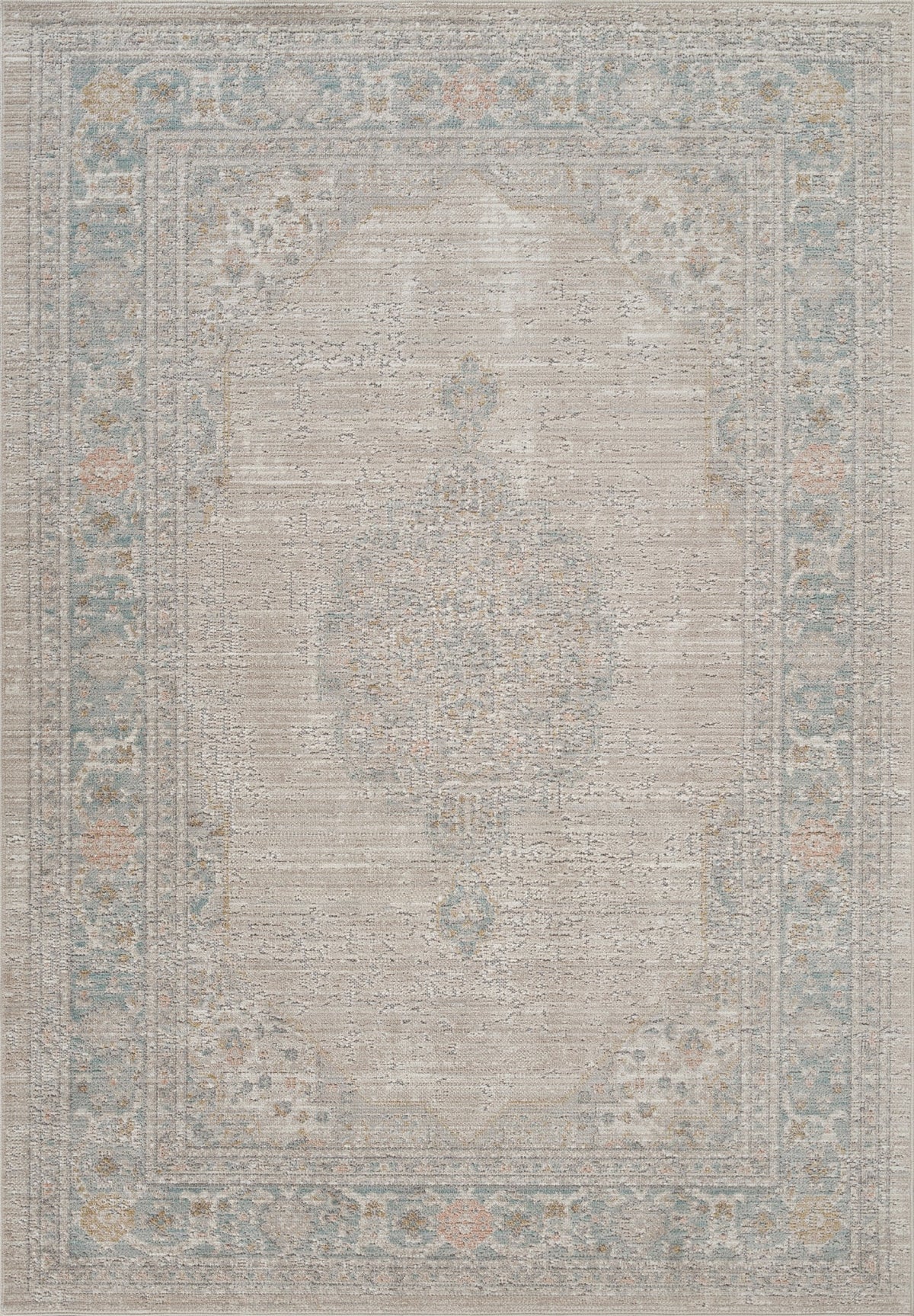 Maia Vintage Patterned Rug - Orchid