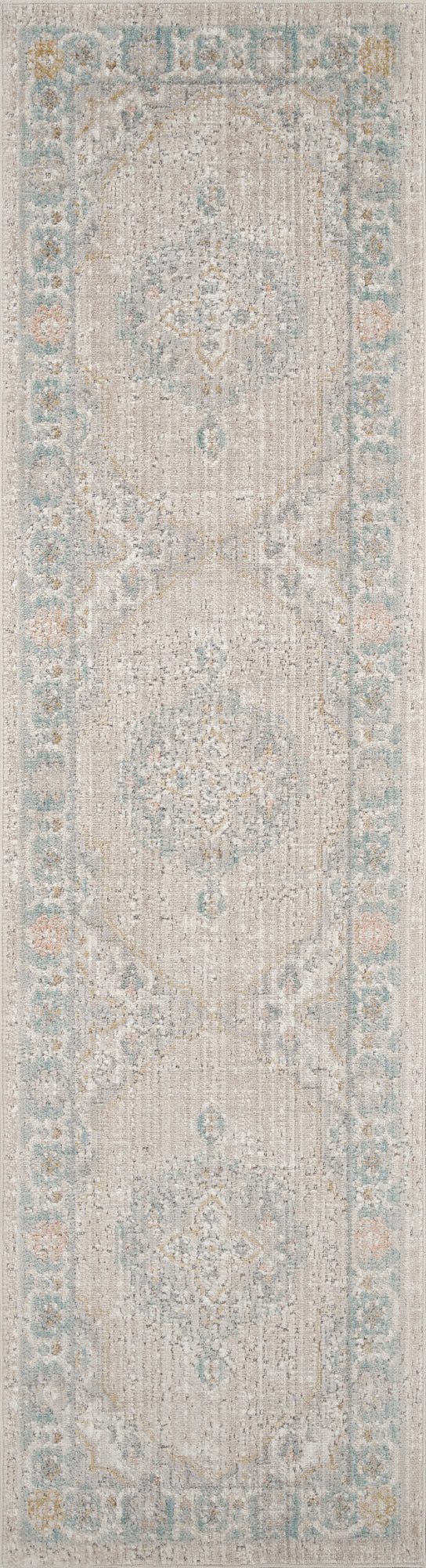Maia Vintage Patterned Rug - Orchid