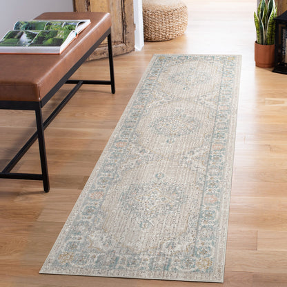 Maia Vintage Patterned Rug - Orchid