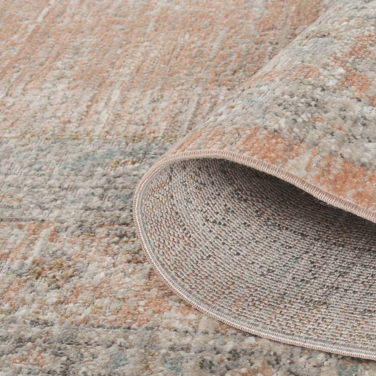 Maia Vintage Patterned Rug - Orchid