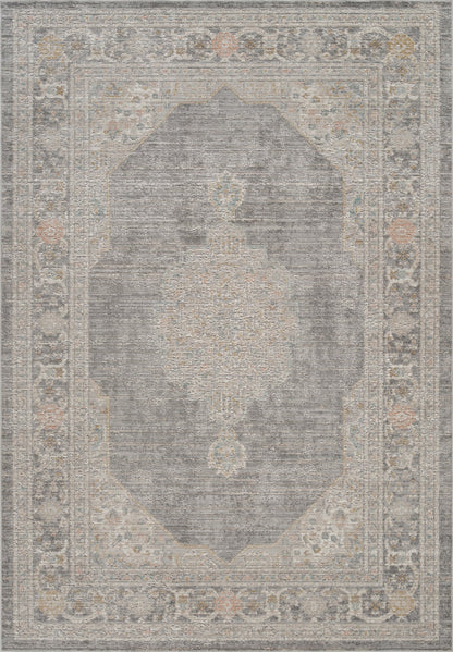 Maia Vintage Patterned Rug - Orchid
