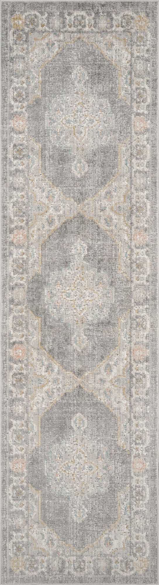 Maia Vintage Patterned Rug - Orchid