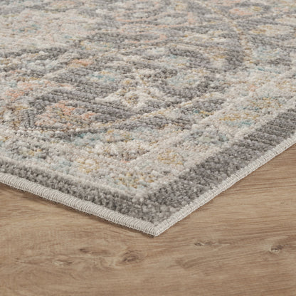 Maia Vintage Patterned Rug - Orchid