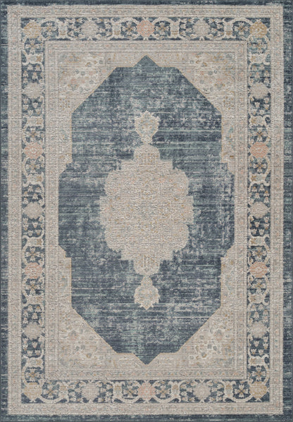 Maia Vintage Patterned Rug - Orchid