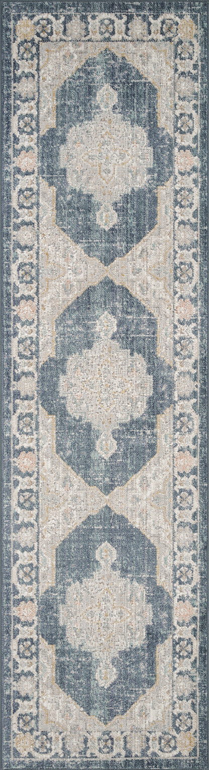 Maia Vintage Patterned Rug - Orchid