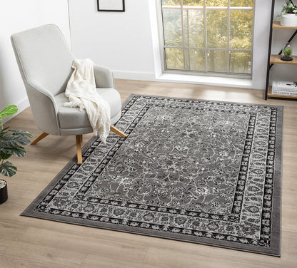 Obsidian Monochrome Rug - Classic