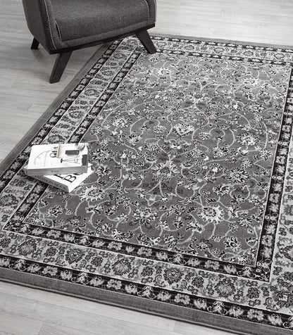 Obsidian Monochrome Rug - Classic