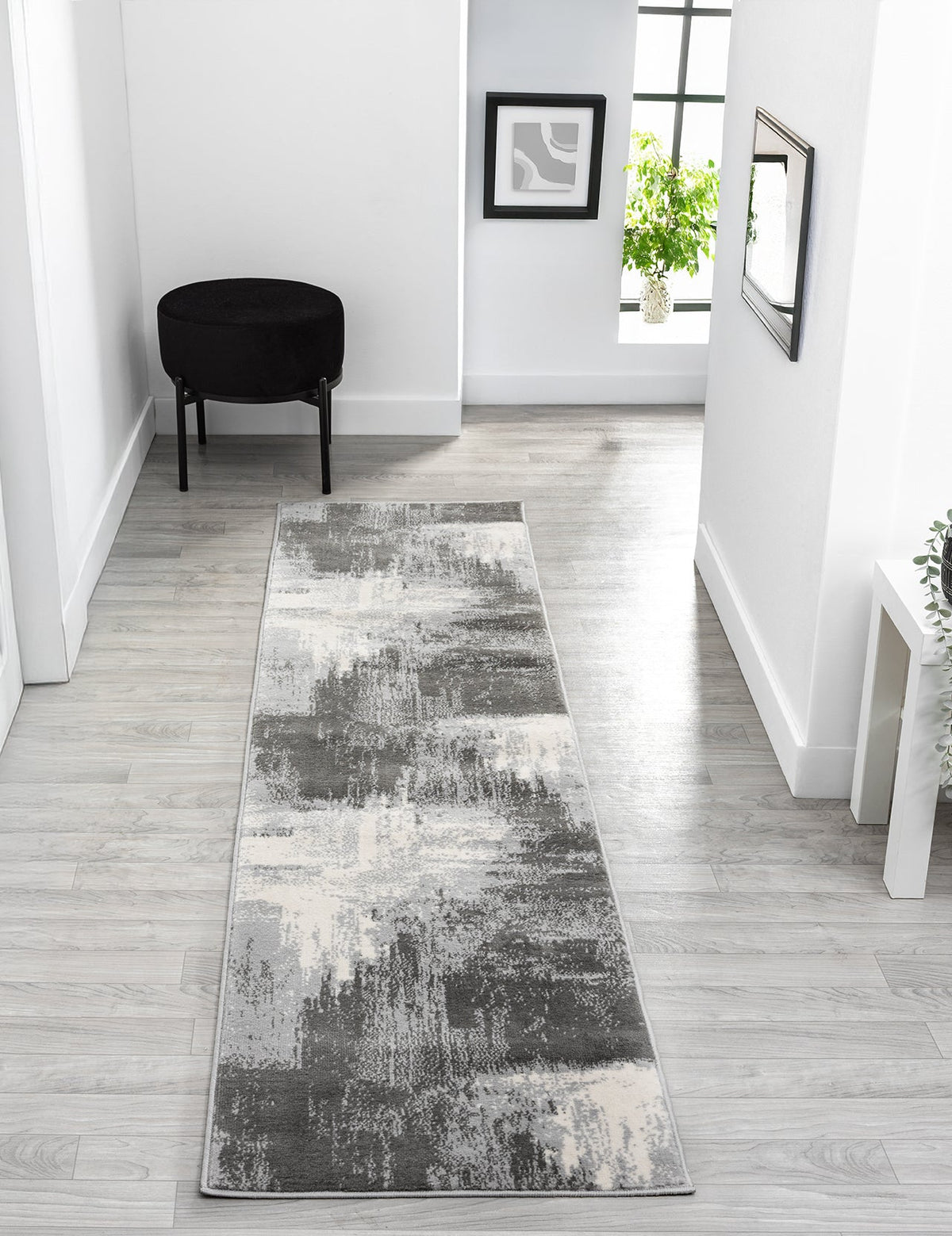 Obsidian Monochrome Rug - Craft