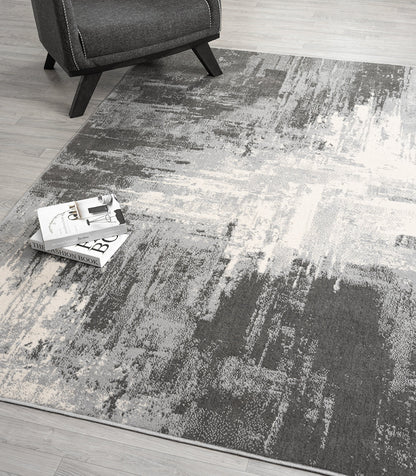 Obsidian Monochrome Rug - Craft