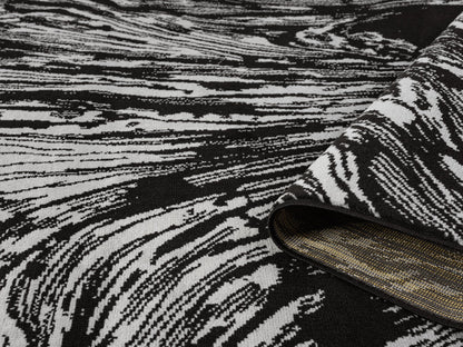 Obsidian Monochrome Rug - Whirlpool