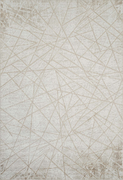 Perla Metallic Abstract Rug - Axis
