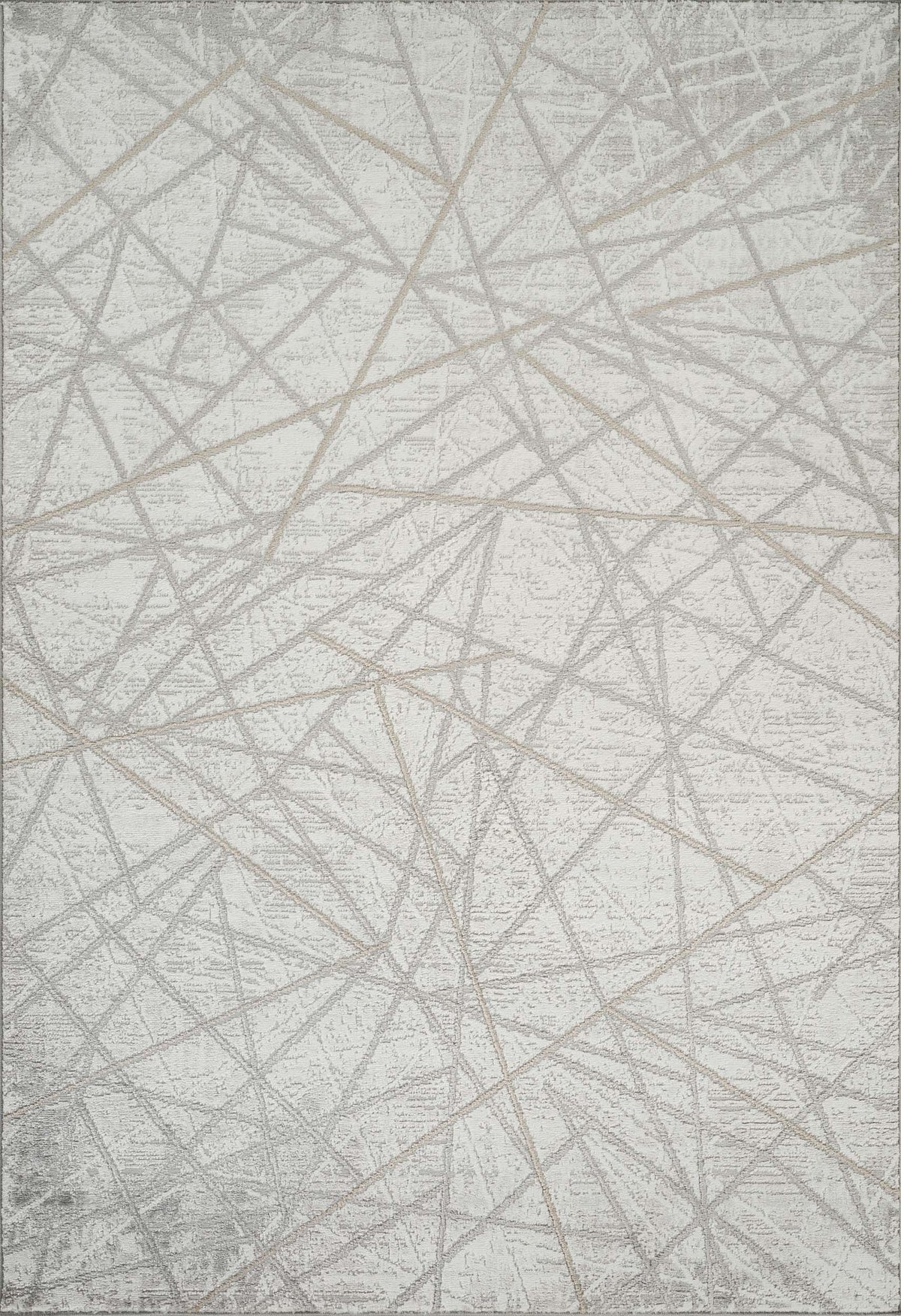 Perla Metallic Abstract Rug - Axis