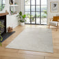 Perla Metallic Abstract Rug - Molten