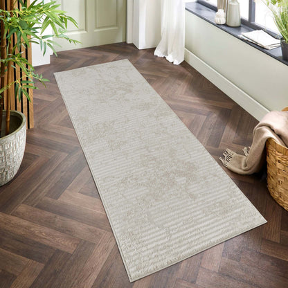 Perla Metallic Abstract Rug - Molten