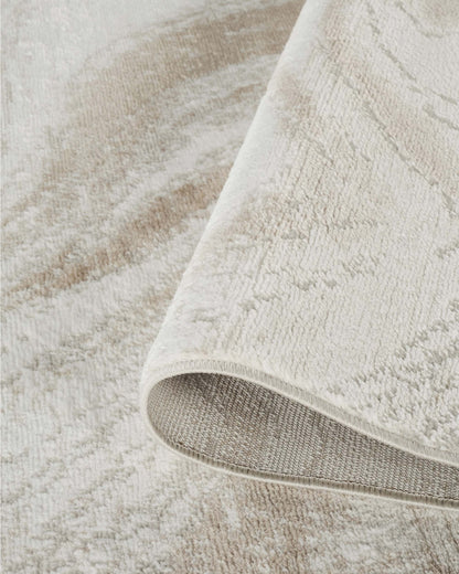 Perla Metallic Abstract Rug - Resin