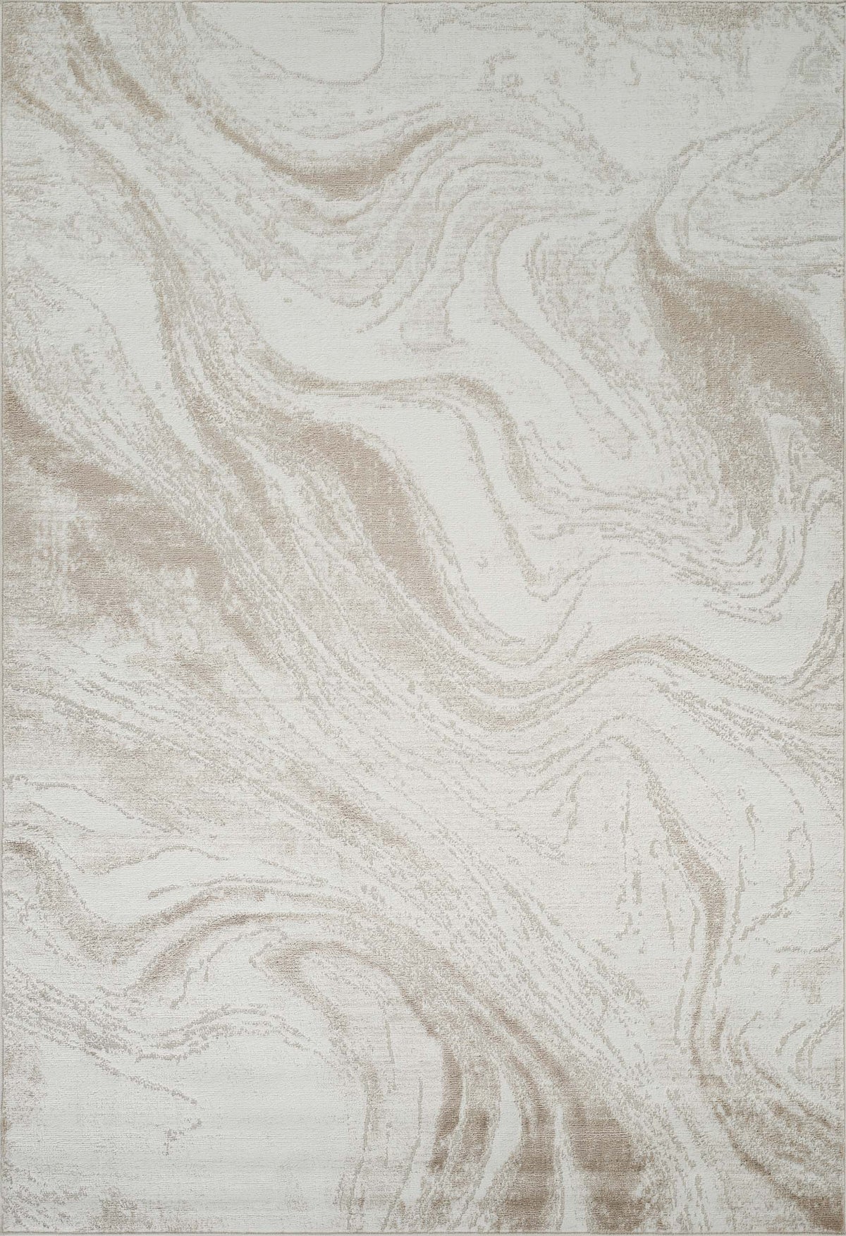 Perla Metallic Abstract Rug - Resin